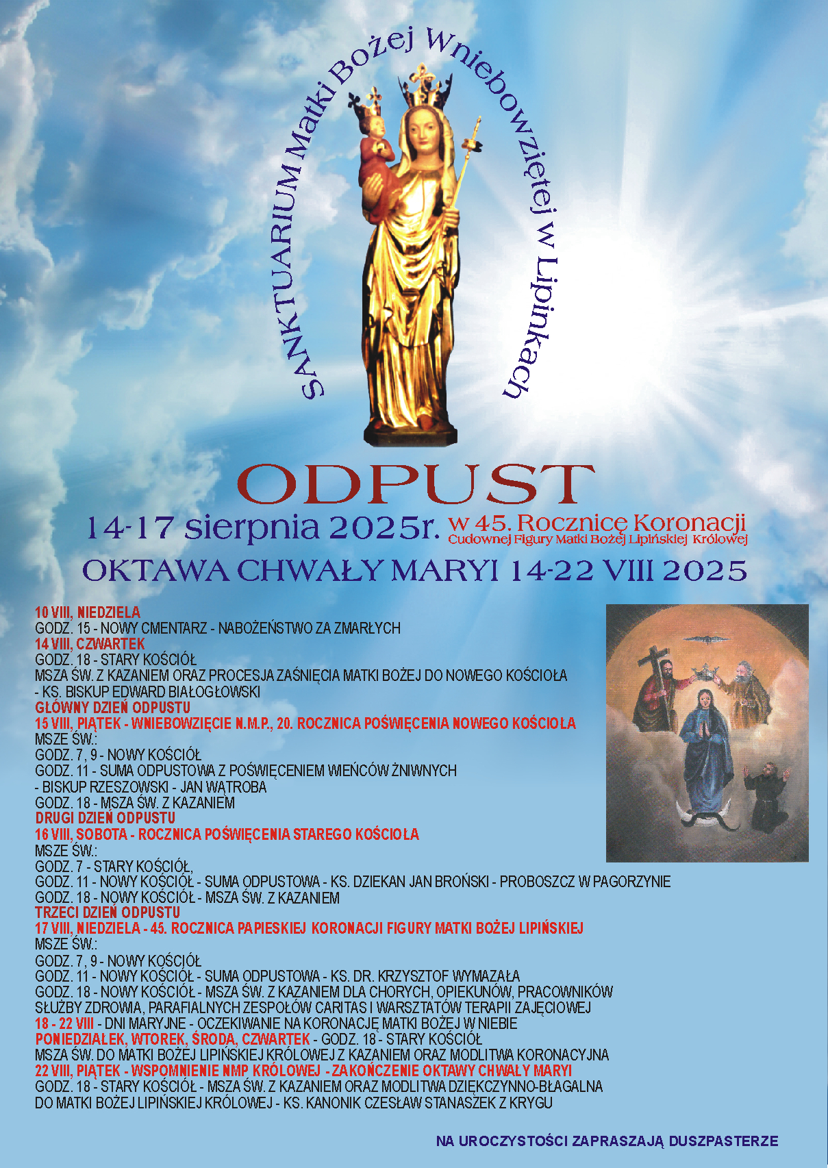 Odpust parafialny 2025