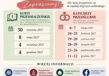 Plan katechez i kursów przedmałżeńskich 2027